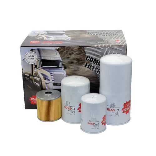 Sakura Truck Filter Kit Isuzu 6SD1TC Sitec