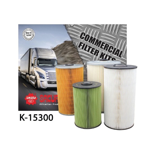 Sakura Truck Filter Kit Isuzu FXD FXL FXR FXZ FYH FYJ FYX 77