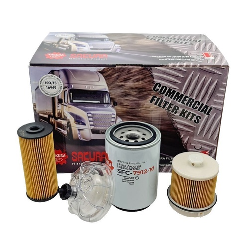 Sakura Truck Filter Kit Isuzu NLR85 NNR85