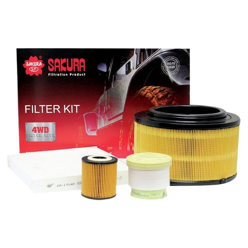 Sakura Filter Kit Oil Air Fuel Ford Ranger Mazda BT50