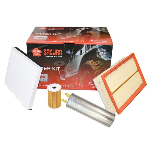 Sakura Filter Kit Oil Air Fuel VW Transporter T5 T6