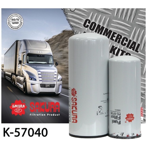 Sakura Truck Filter Kit Cummins ISX EGR