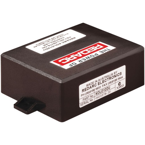 Redarc Key-On-Lights-On 12V