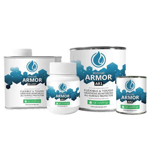 IGL Armor - Industrial surface coating - Flexible tub bedliner coating 1kg