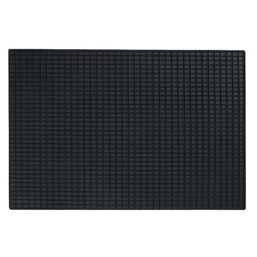 Roadgear Single Universal Rubber Mat 410 X 600mm Black
