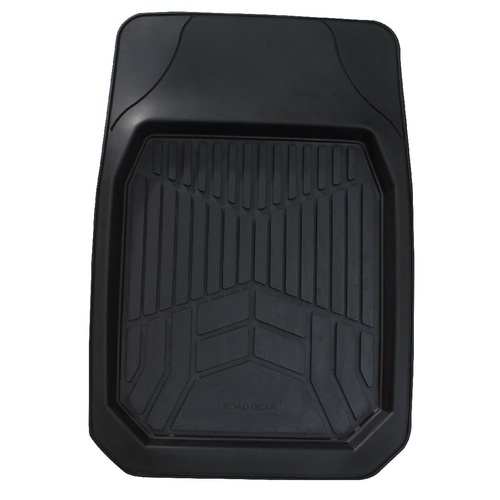 Roadgear Single Universal Hd Rubber Mat 4Wd Outback Deepdish Blk Front