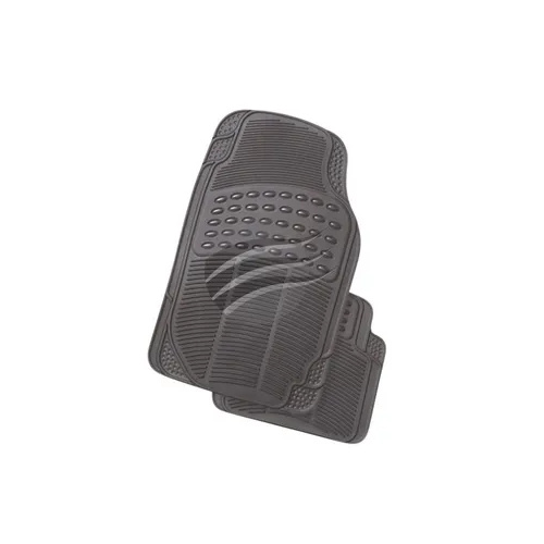 Roadgear Deluxe Rear Rubber Mats - Set of 4 (Grey, Universal Fit, 72 x 46cm)