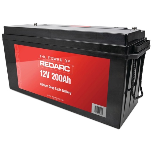 Redarc 12V 200Ah Lithium Deep Cycle Battery
