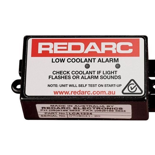 Redarc Low Coolant Alarm (with installation kit) 12V or 24V