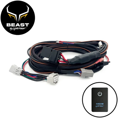 Lightforce Beast Driving Light Wiring Harness - Suits Mazda BT-50 & Isuzu D-MAX (2020–2024)