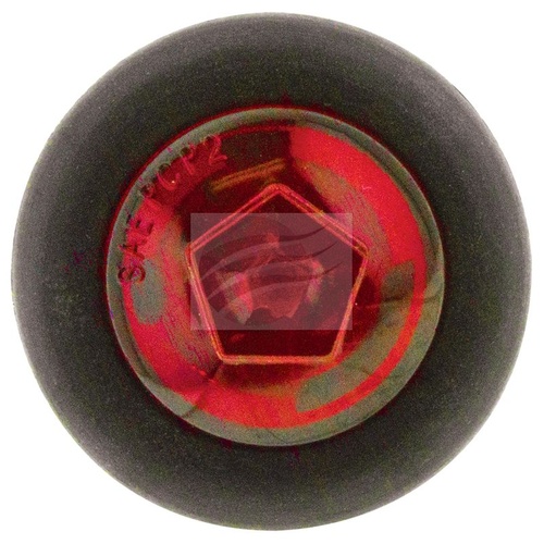 Jaylec LED Red Rear Position Marker Lamp 12V with Rubber Housing