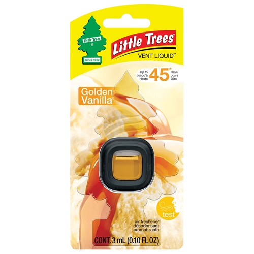 Tisco Little Trees Vent Liquid Golden Vanilla 3ML