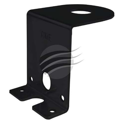 GME Antenna M / BRacket 1.5mm GUtter Z Shape Black