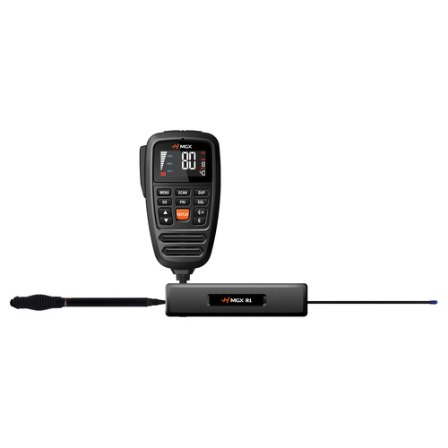 MGX R1 Wanderer Pack IP67 Remote Mic UHF/LMR Radio with 6dBi Antenna