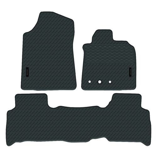 Sperling Rubber Floor Mats Front & Rear Set Toyota Landcruiser 200 Series 11/2011>