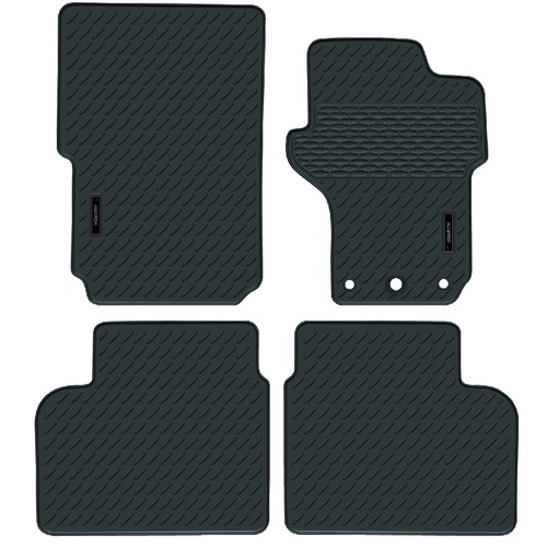 Sperling Rubber Floor Mats Front & Rear Set Vw Amarok 02/2011>