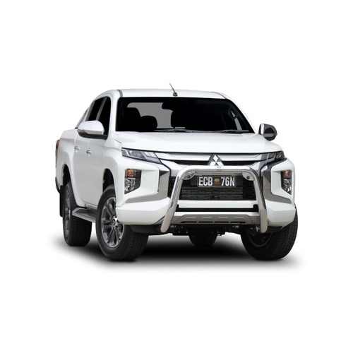 ECB Nudge Bar Textura Black Powder Coat Finish to suit Mitsubishi Triton Mr 11/2018 On