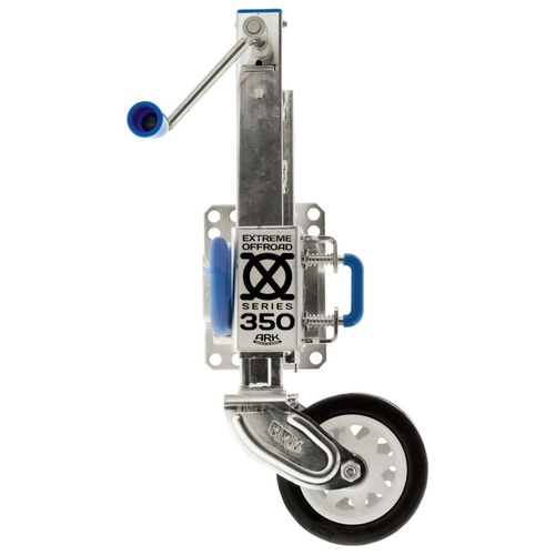 ARK Extreme Off-Road Jockey Wheel 350Kg Rated Adjustable Height Dual Wheels Bulk Pack