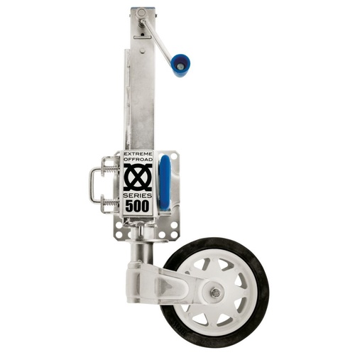 ARK Extreme Off-Road Jockey Wheel 500Kg Rated Adjustable Height Dual Wheels Bulk Pack