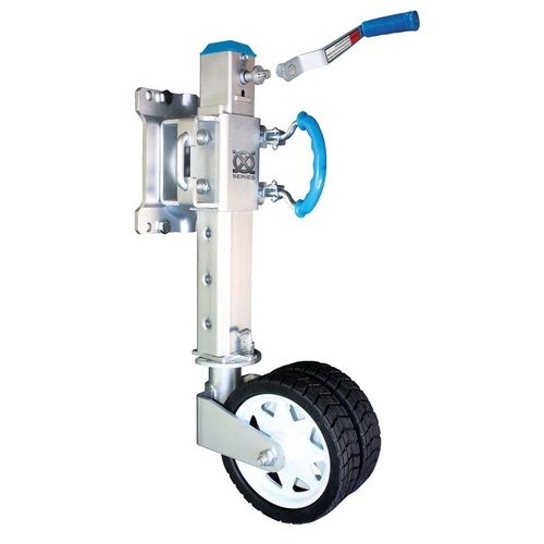 ARK Extreme Off-Road Jockey Wheel 750Kg Rated Adjustable Height Dual Wheels Bulk Pack