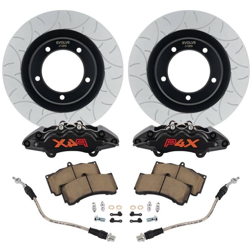 Bremtec Toyota Landcruiser 76,78,79 Series Manual Hub Big Front Brake Upgrade Kit