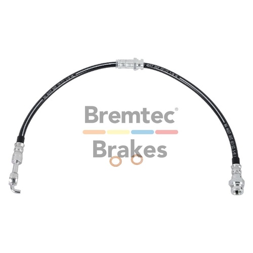 Bremtec Evolve P4X BRaided Hose RHf Ford Ranger Pj/Pk 4X2 With Abs