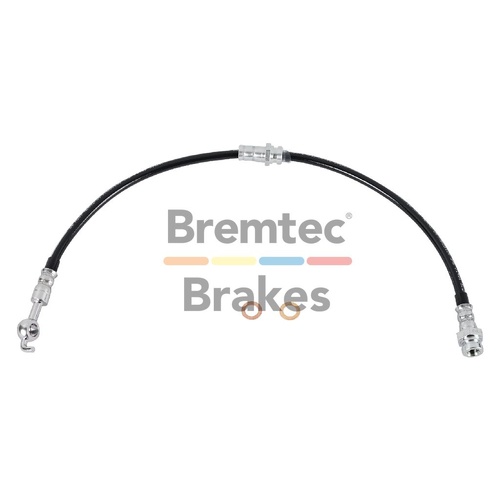 Bremtec Evolve P4X BRaided Hose LHf Ford Ranger Pj/Pk 4X2 With Abs
