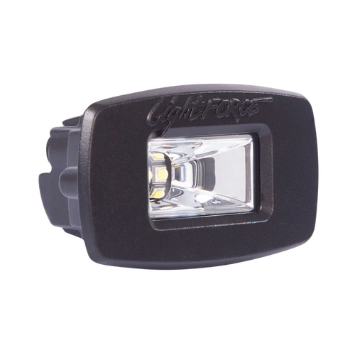 Lightforce Rok20 LED Worklamp Flood Beam 10-30V 20Watt 2 LEDs Flush Mnt