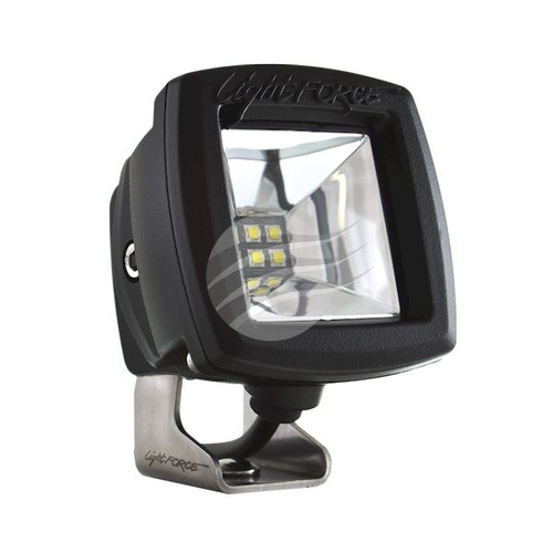 Lightforce Rok40 LED Worklamp Ultra Flood Beam 10-30V 40 Watt 4 LEDs Black