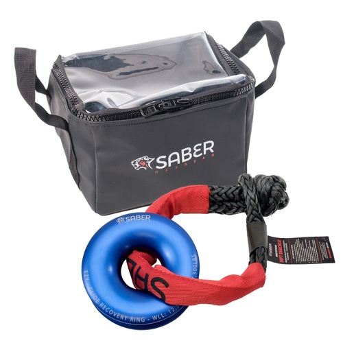 Saber Ezy-Glide Recovery Ring (12,500KG Working Load Limit) , Bag & Sheath Soft Shackle