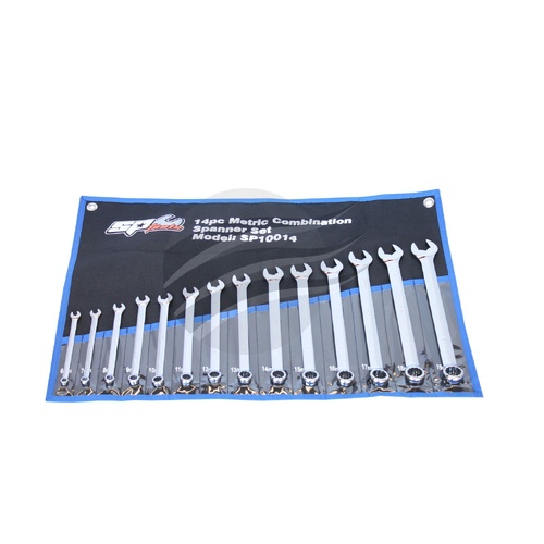 SP Tools Set Spanner ROE 14Pc Metric