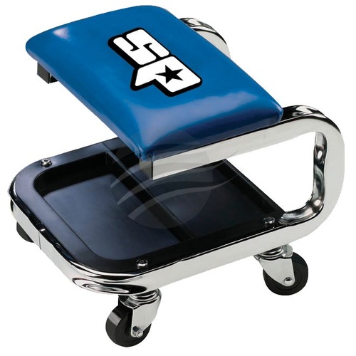 SP Tools Sp Heavy Duty Shop Seat - Ball Bearing Castors