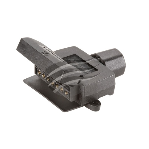 Jaylec 7 Pin Flat Trailer Socket With N/C Reed Switch - Common All
