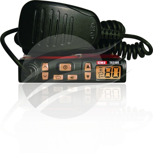 GME UHF CB Radio 80 Channel 5Watt Super Compac Transceiver
