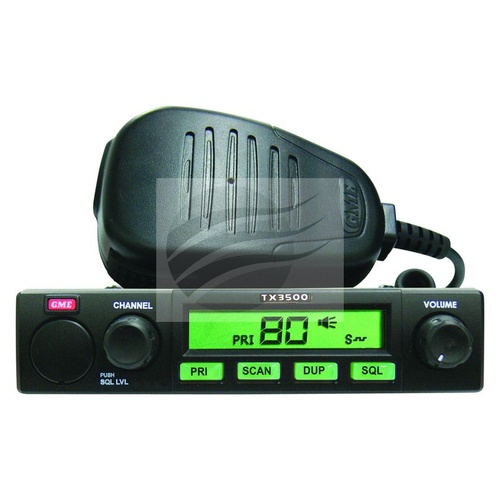 GME UHF CB Radio 80 Channel 5 Watt Underdash Transceiver