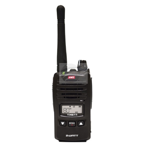 GME 2 Watt 80 Channel Compact Hand Held UHF CB Radio