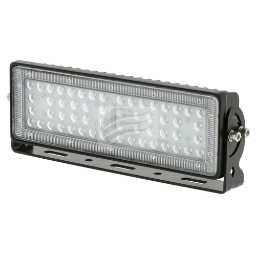 Jaylec LED Rectangle Worklamp Flood Beam 70 Deg 9-36V 70W 56 LEDs Black