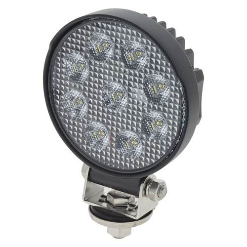 Britax LED Round Worklamp  30° Flood Beam